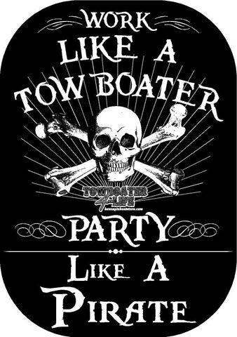 Party Like a Pirate Decal