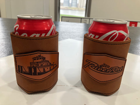 Leather Can Coozie