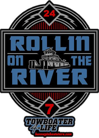 Rollin On The River Decal